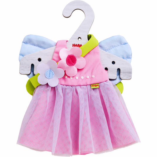 HABA Kleiderset Feenzauber, 2-tlg., Kleid, Haarband, Puppenkleidung, Puppen Kleidung, für 30 cm HABA Puppen, 306243