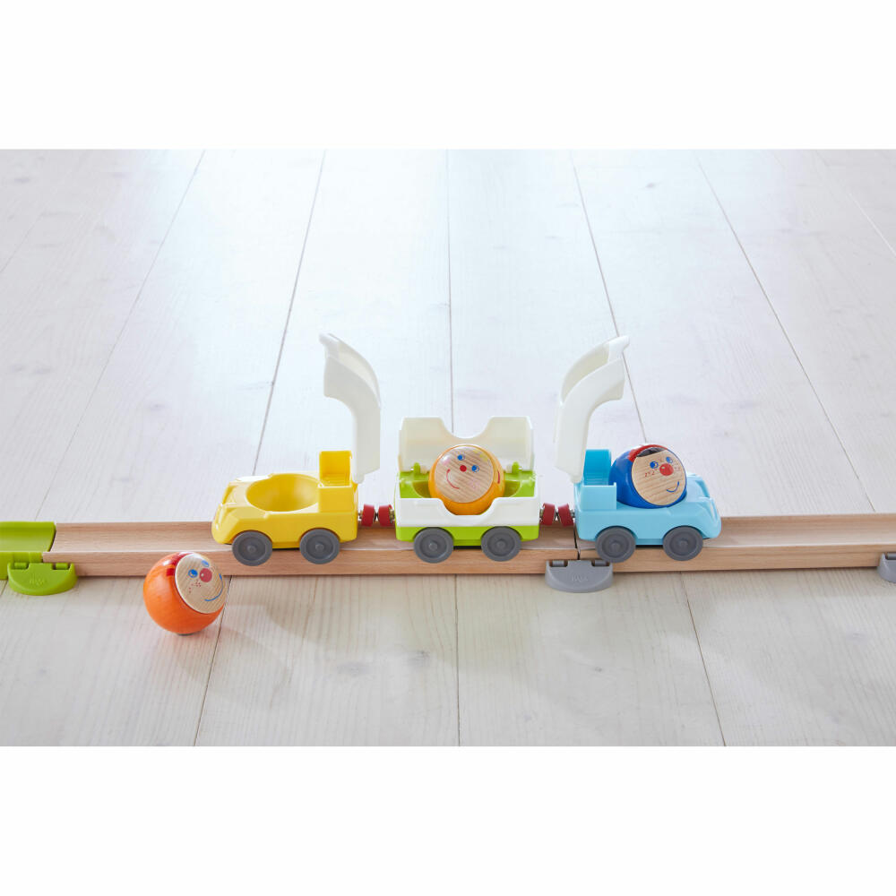 HABA Kullerbü Express Train, Train, Railway, Marble Run Accessories, Extension, 306496