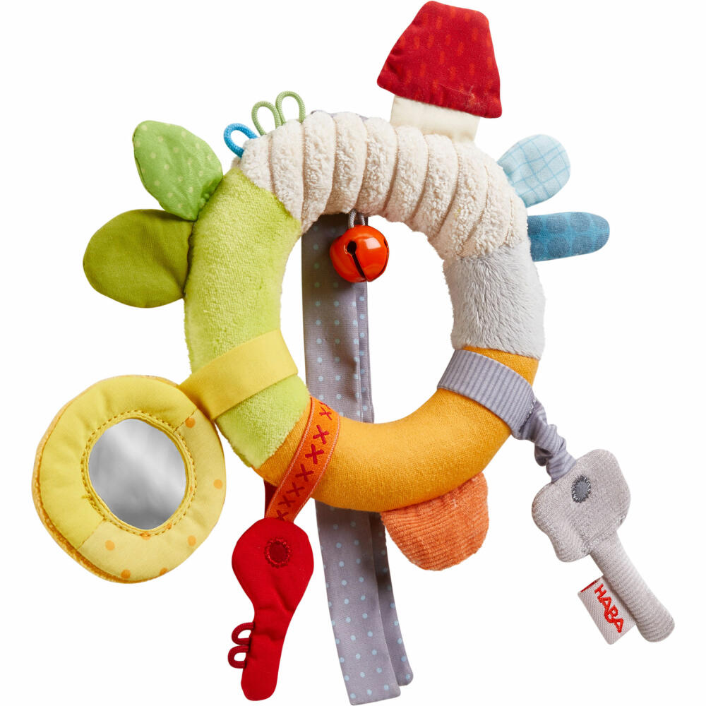 HABA Hanging Figure First Key Ring, Grasping Toy, Grasping Toy, Hanging Figure, Pendant, 306453