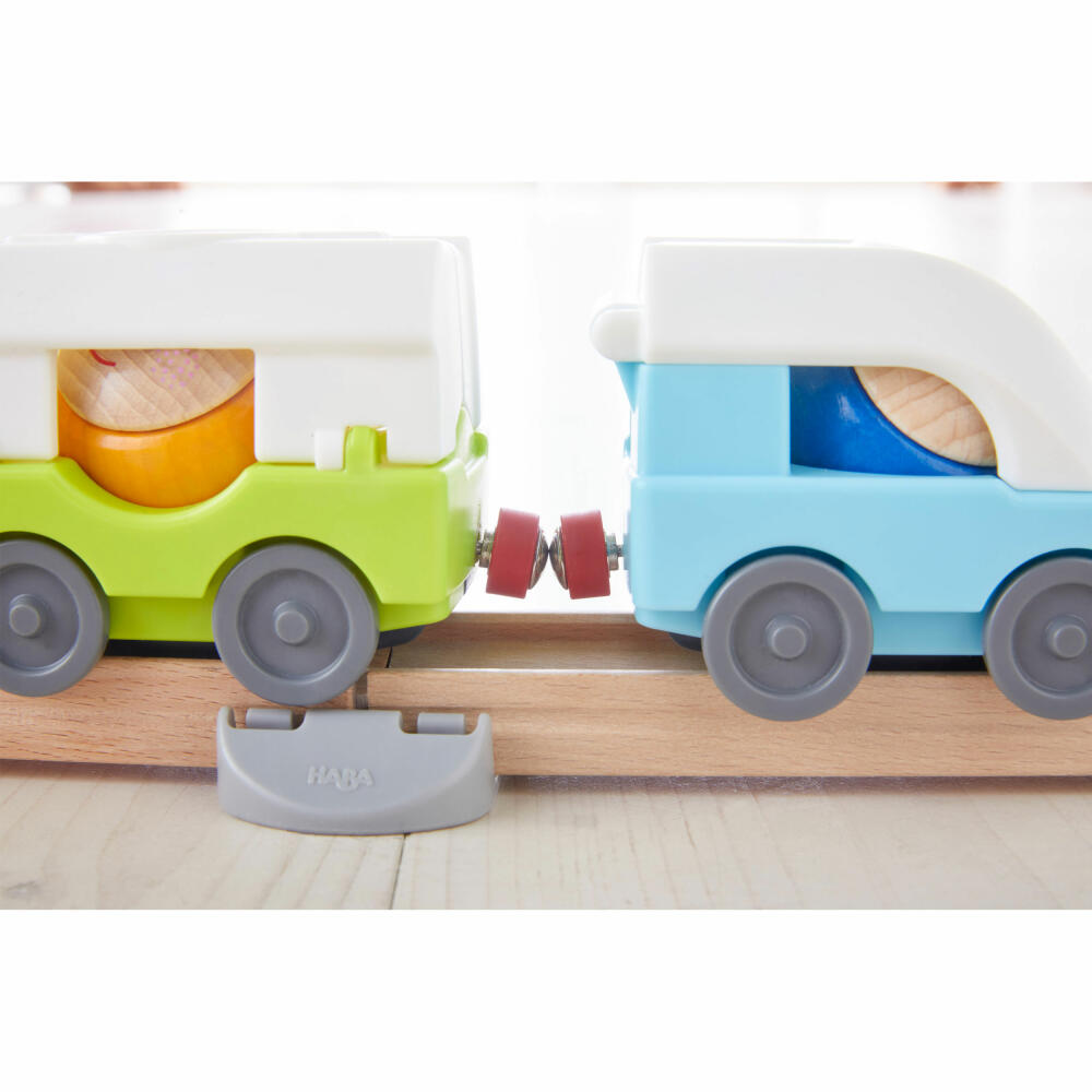 HABA Kullerbü Express Train, Train, Railway, Marble Run Accessories, Extension, 306496