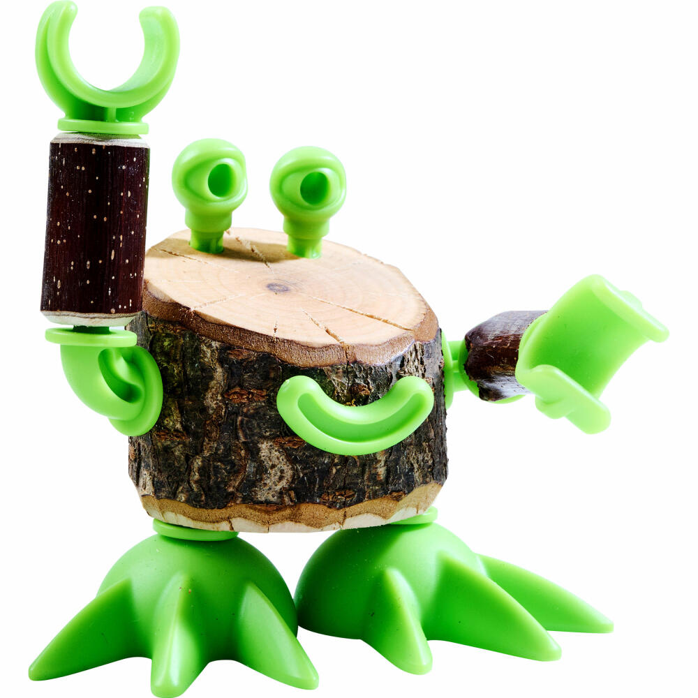 HABA Terra Kids Connectors Construction Set Forest Heroes, Construction Kit, Construction Toy, Ages 8 and Up, 306308