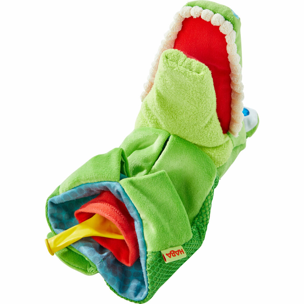 HABA hand puppet omnivore crocodile, puppet theater, hand puppet, puppet theater, crocodile, 306255