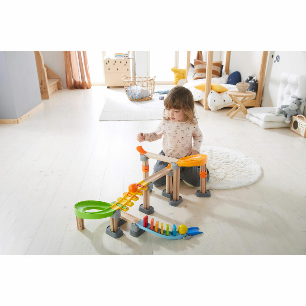 HABA Kullerbü ball track melody domino, ball track, accessories, sound staircase, domino staircase, 306744
