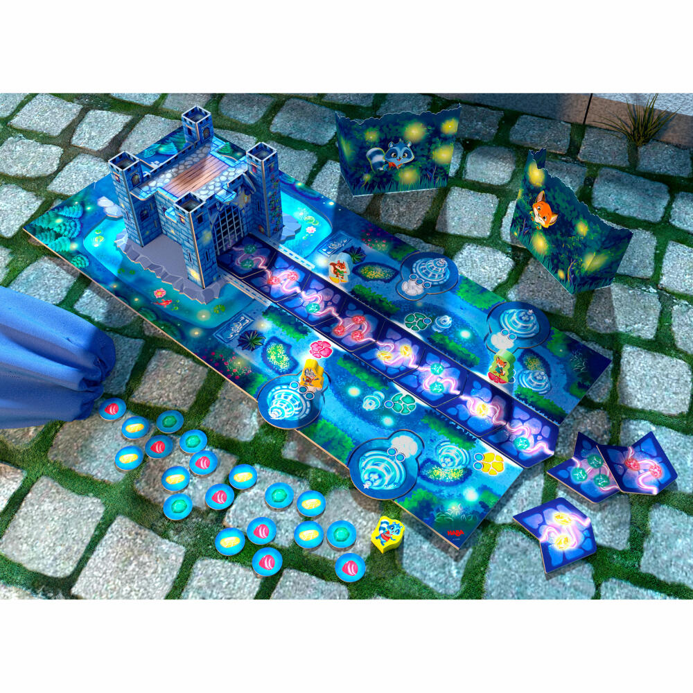 HABA Moonlight Heroes, 3D game, sliding game, collecting game, children's game, children's game, from 5 years, 306482