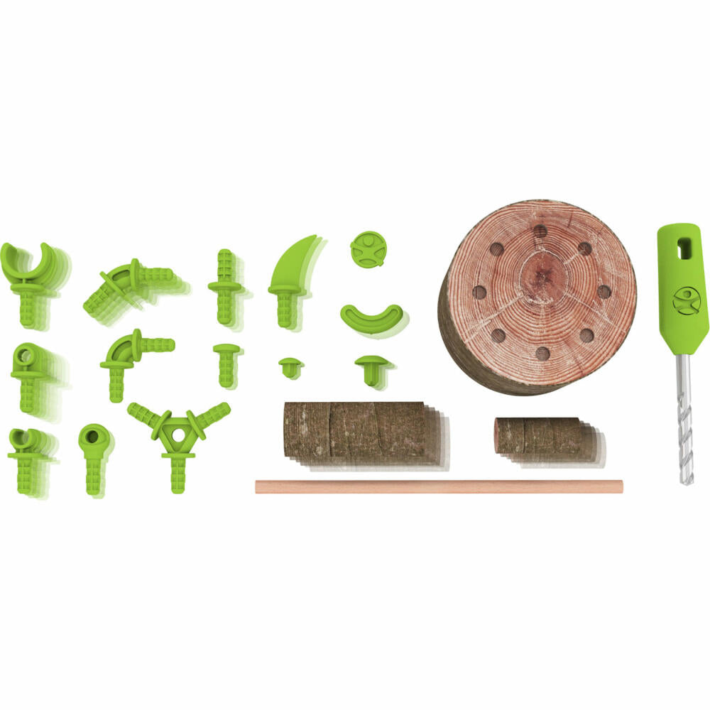 HABA Terra Kids Connectors Starter Construction Set II, construction kit, construction toy, from 8 years, 306307