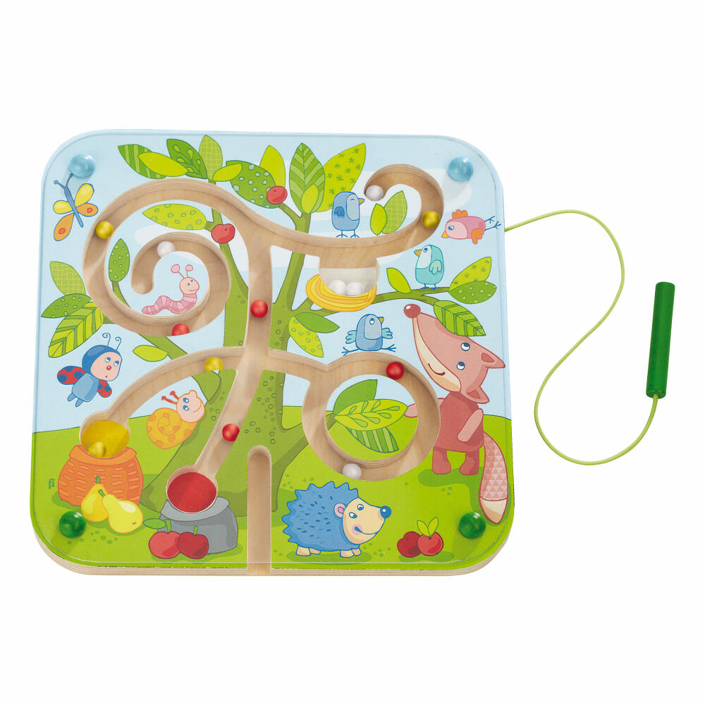 HABA Magnetic Game Tree Labyrinth, Magnetic Games, Children's Games, Children's Games, Magnet, 301057
