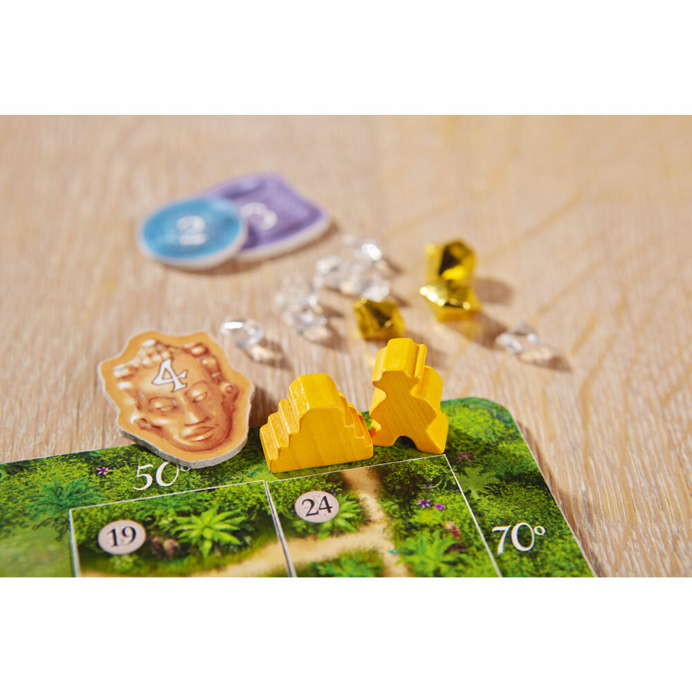 HABA Karuba, Legespiel, Familienspiel, Gesellschaftsspiel, Schatzsuche, Spielzeug, 300932
