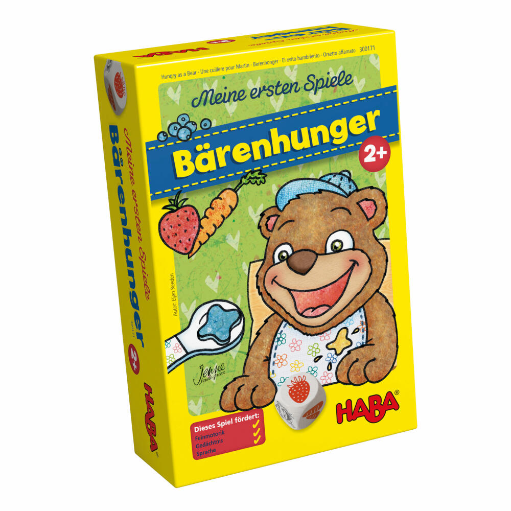 HABA My First Games Bear Hunger, Skill Game, Children's Games, Children's Game, 300171