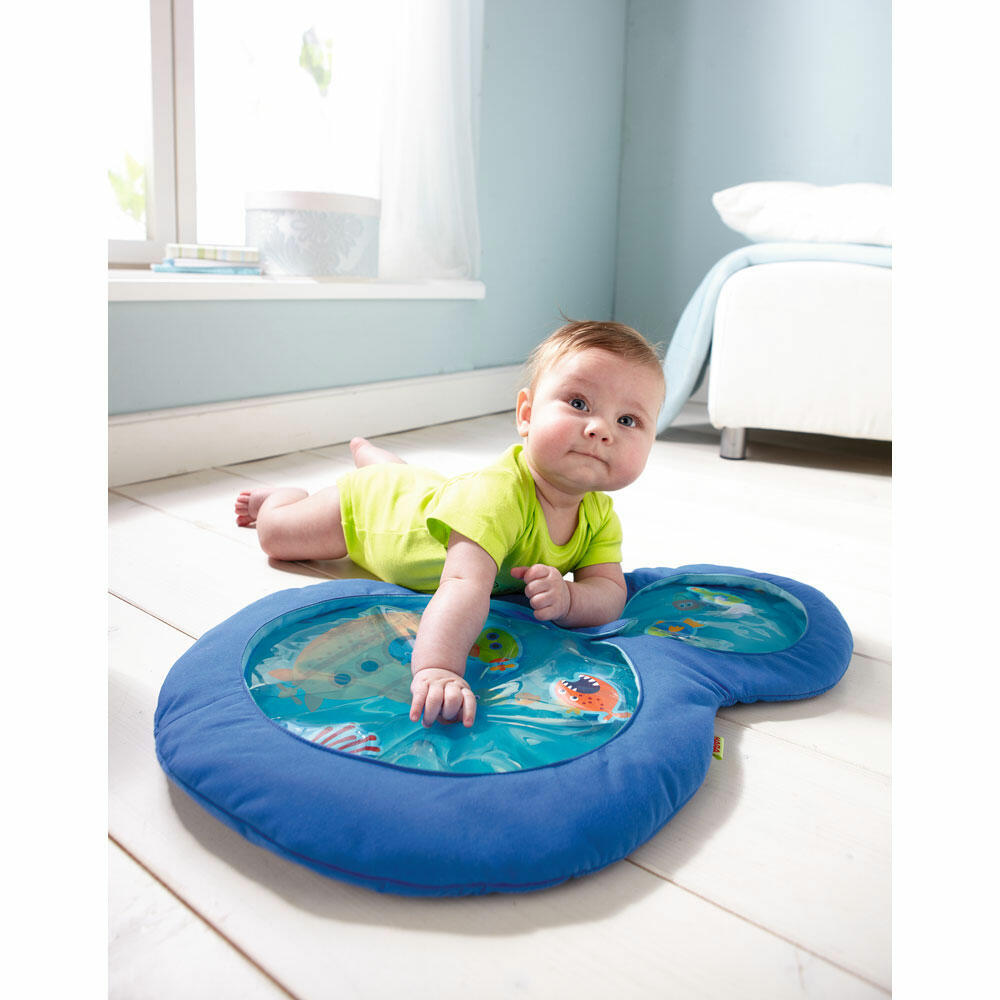 HABA Wasser-Spielmatte Kleine Taucher, Stoffspielzeug, Spiel Matte, Wassermatte, Spielzeug, 301184