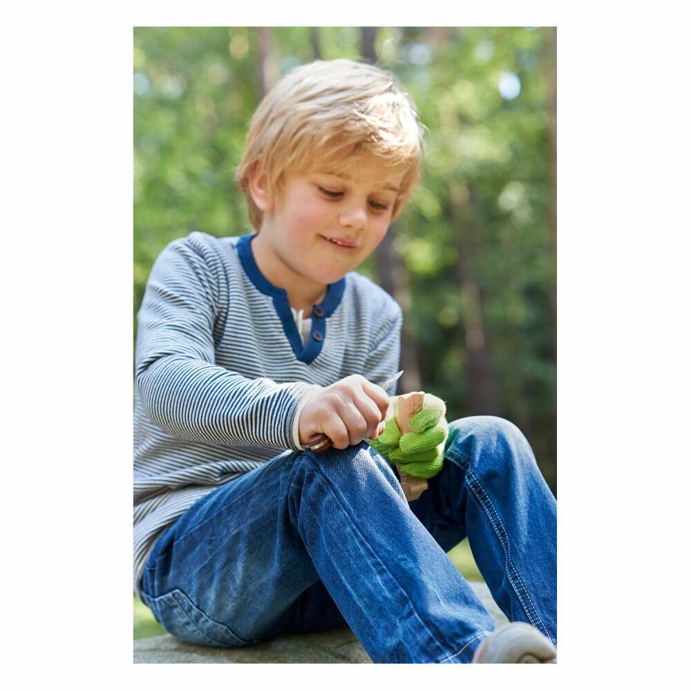 HABA Terra Kids Schnitzhandschuh-Set, Schnitz Handschuh, Kinder Schnittschutz, 300318 Sortiert
