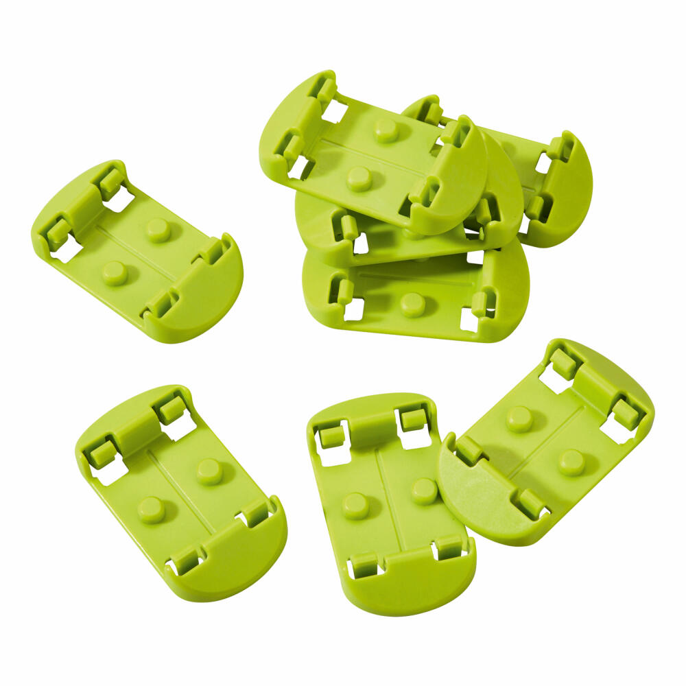 HABA Kullerbü supplementary set floor connectors, 8 pcs., supplement for ball track, connectors, 300848