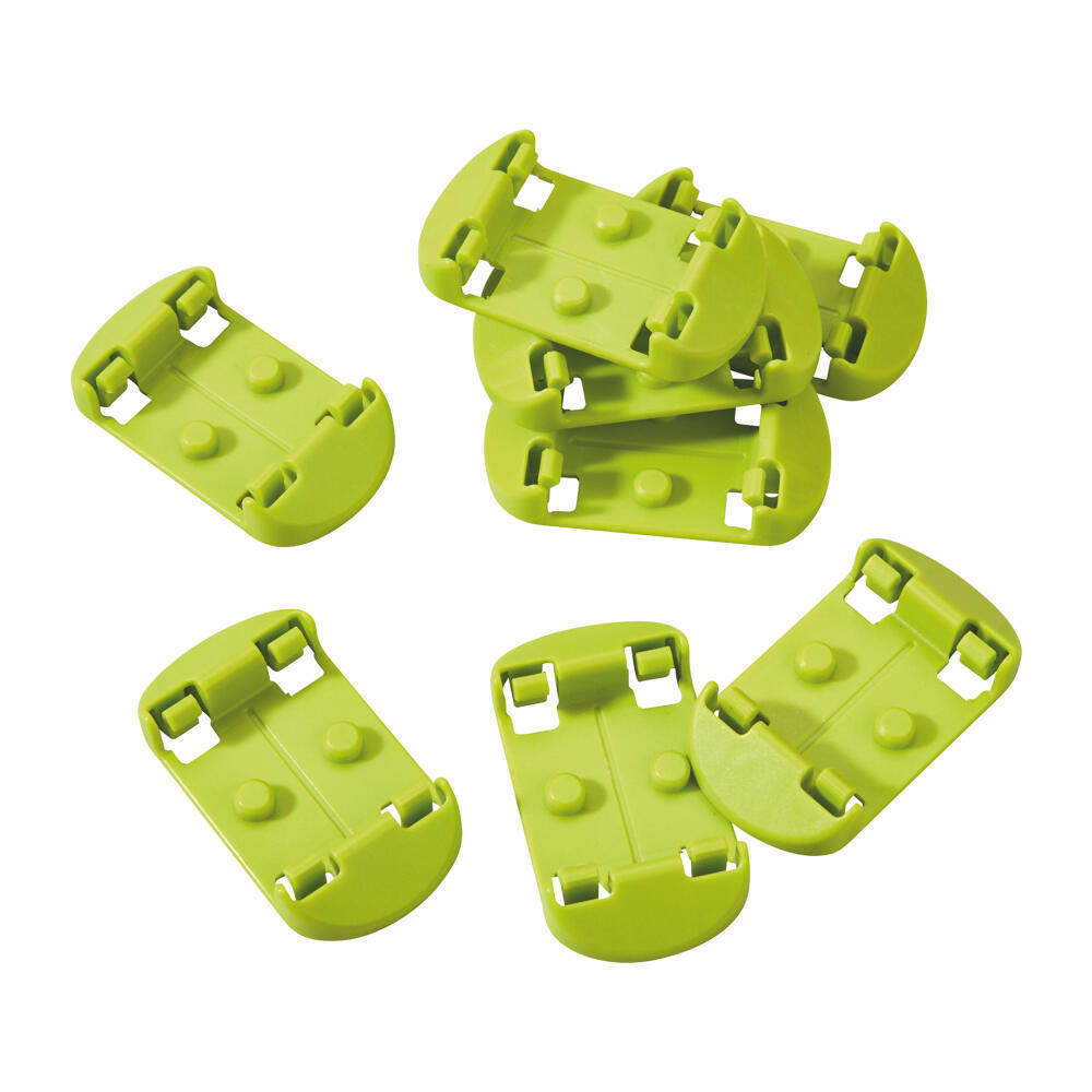 HABA Kullerbü supplementary set floor connectors, 8 pcs., supplement for ball track, connectors, 300848