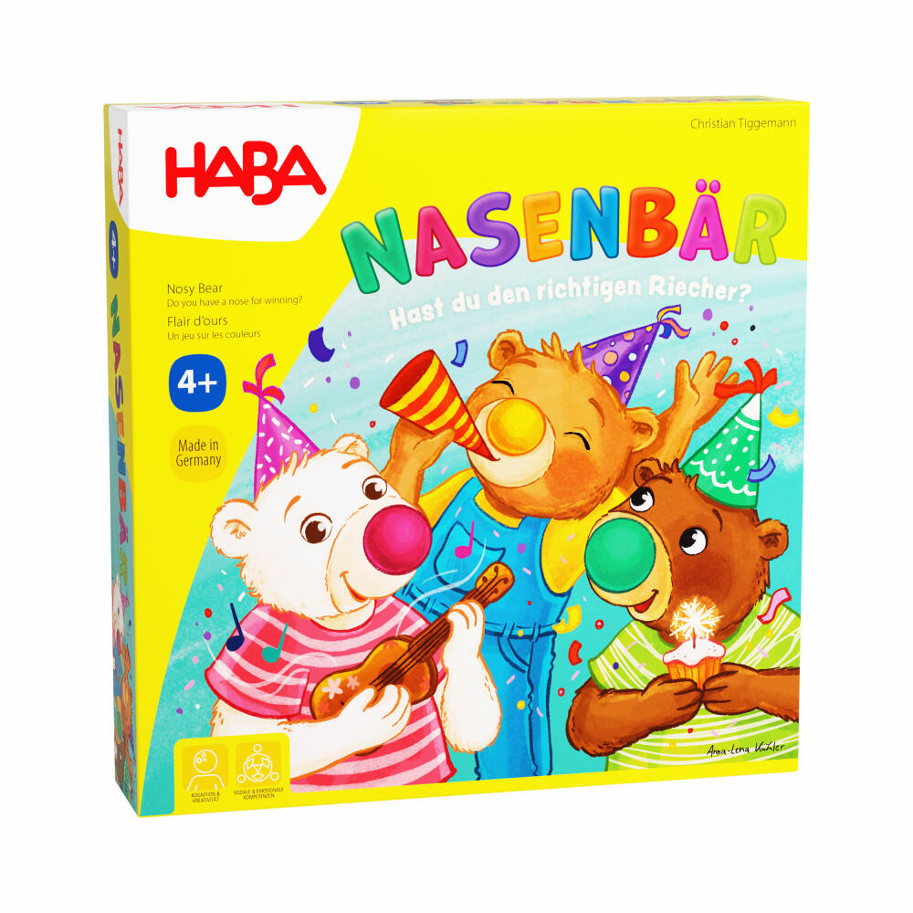 HABA Coati, Puzzle Game, Card Game, Children's Game, Children's Game, from 4 years, 2010881001