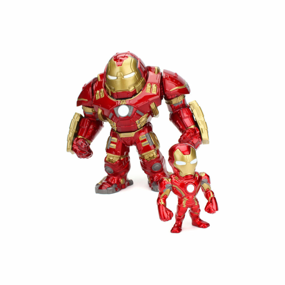 Jada Marvel Hulkbuster and Iron Man Metal Figure, Hulk, Superheroes, Metal Figure, Toy Figure, 253223002