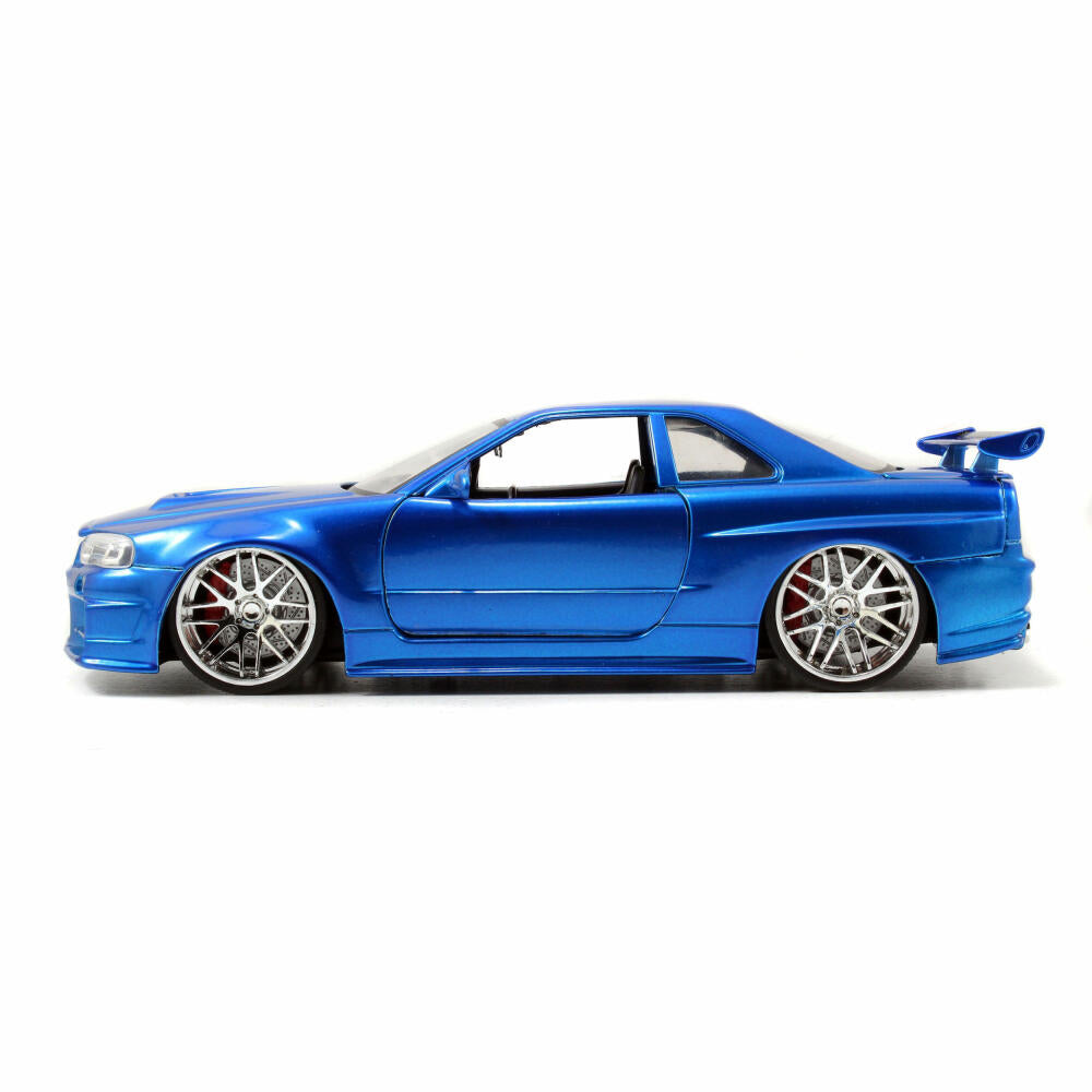 Jada Fast & Furious 2002 Nissan Skyline, model car, model car, model vehicle, scale 1:24, 253203045