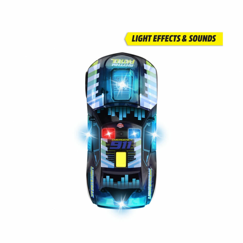 Dickie Toys Rhythm Patrol, police car, police car, toy car, vehicle, toy, 203763008