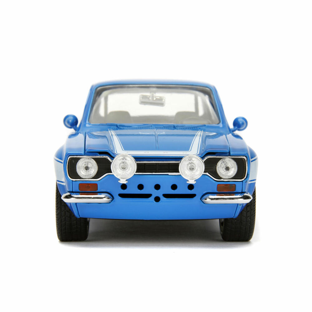 Jada Fast & Furious 1974 Ford Escort, model car, model car, model vehicle, scale 1:24, 253203024