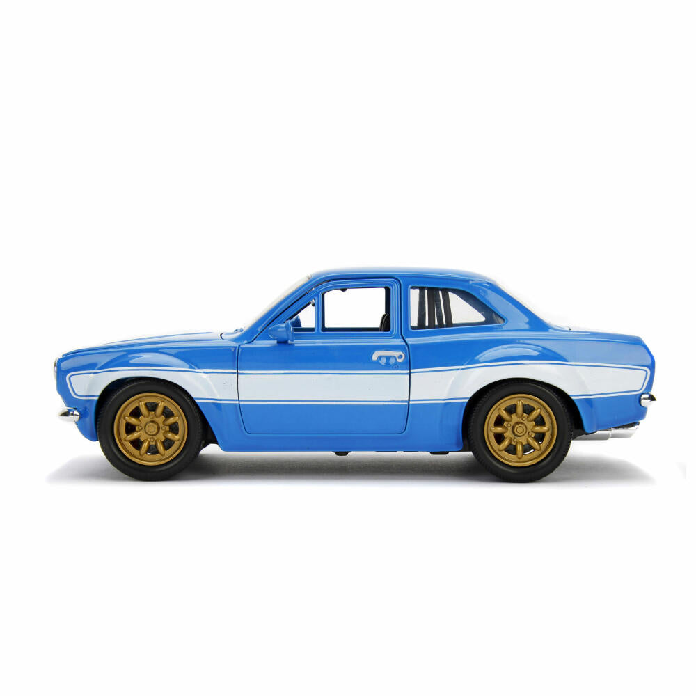 Jada Fast & Furious 1974 Ford Escort, model car, model car, model vehicle, scale 1:24, 253203024