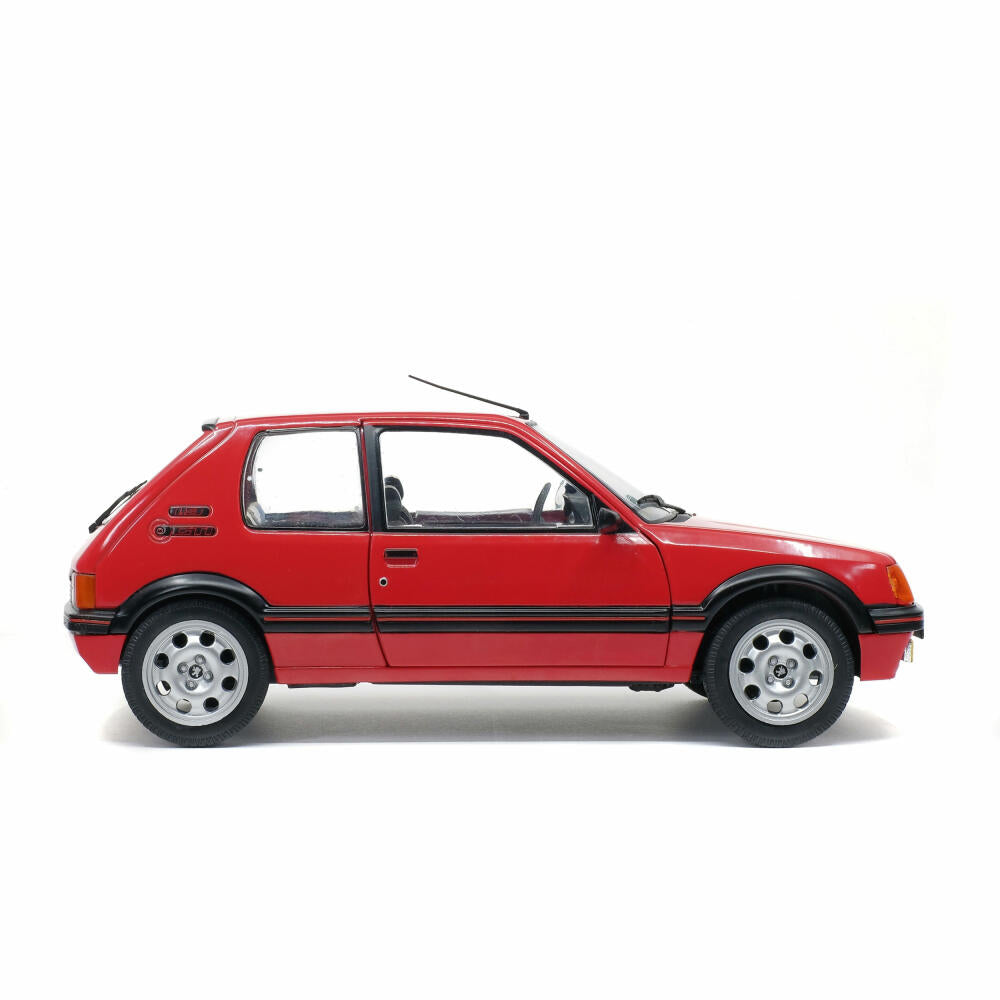 Solido Peugeot 205 GTI MK1 1988, model car, model, car, miniature, scale 1:18, red, 421184410