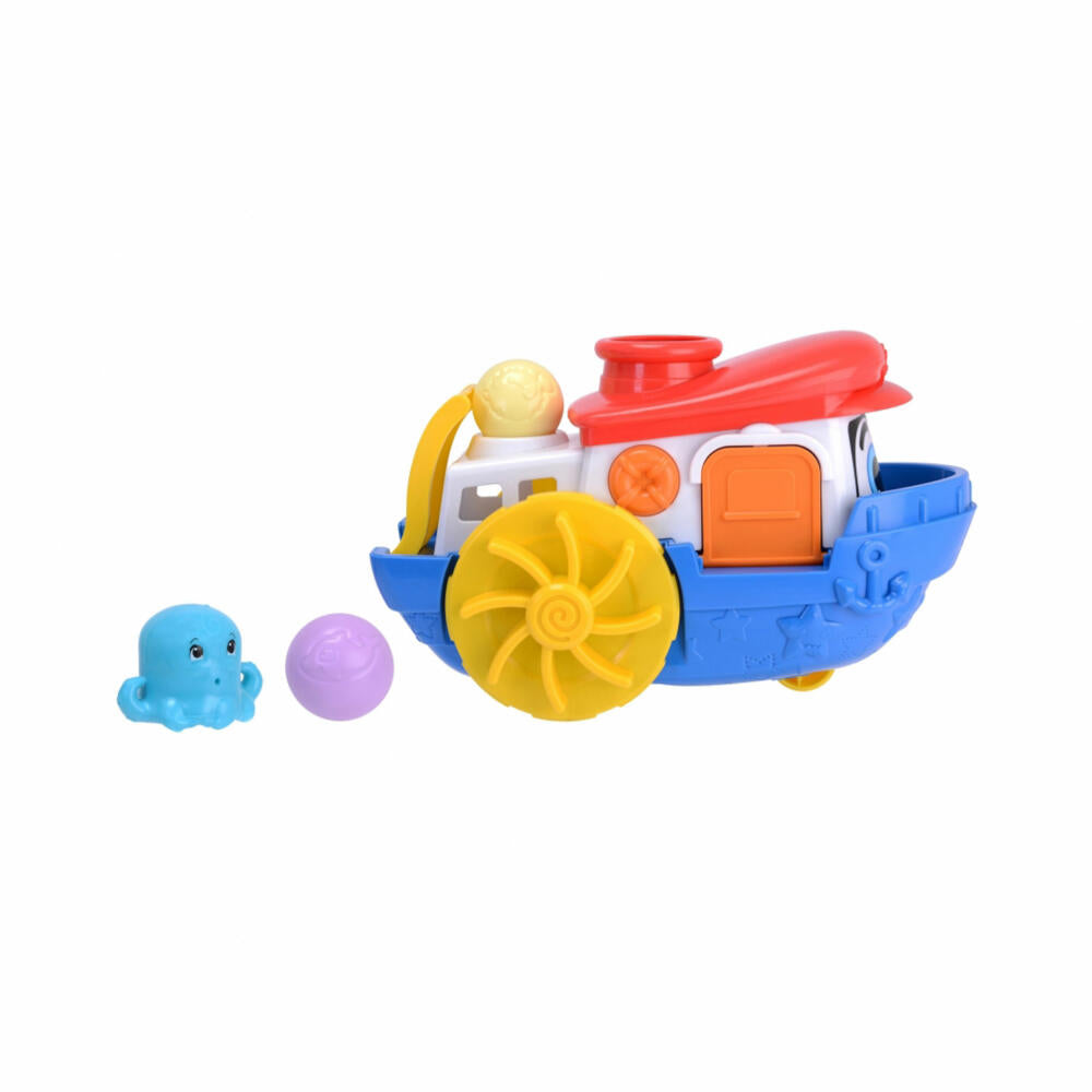 Simba ABC Sammy Splash, Spielzeugboot, Wasserspielzeug, Badewannen Spielzeug, 204115005