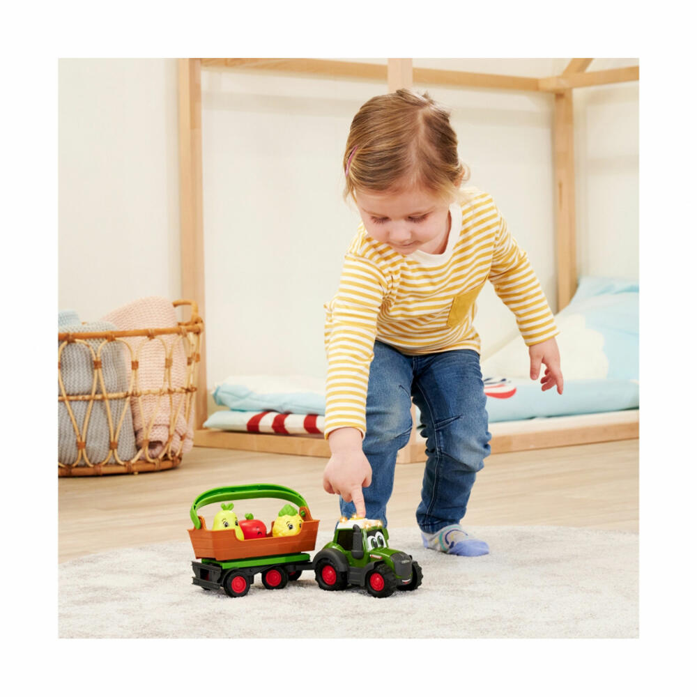 Simba ABC Freddy Fruit Trailer, Toy Tractor, Tractor, Toy Vehicle, 204115010