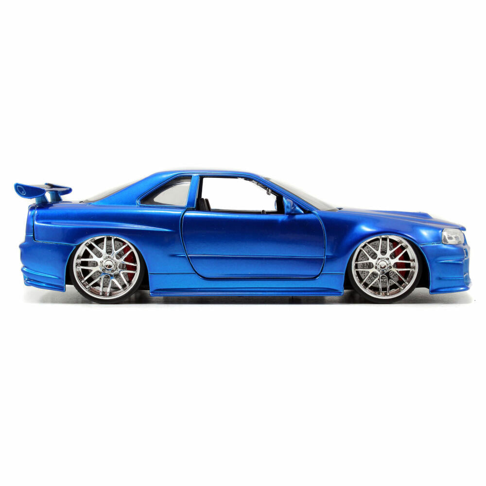 Jada Fast & Furious 2002 Nissan Skyline, model car, model car, model vehicle, scale 1:24, 253203045