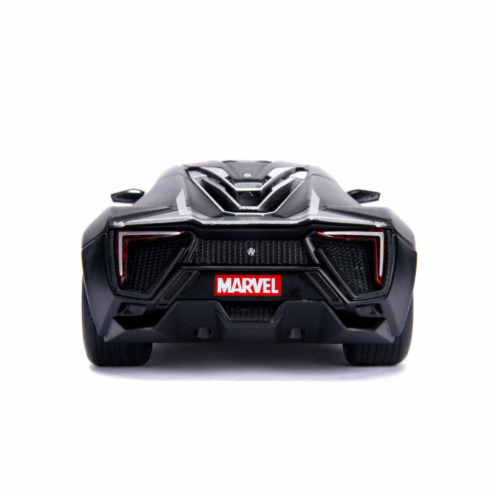 Jada Marvel Avengers Lykan Hypersport, model car, model car, model vehicle, scale 1:24, 253225004