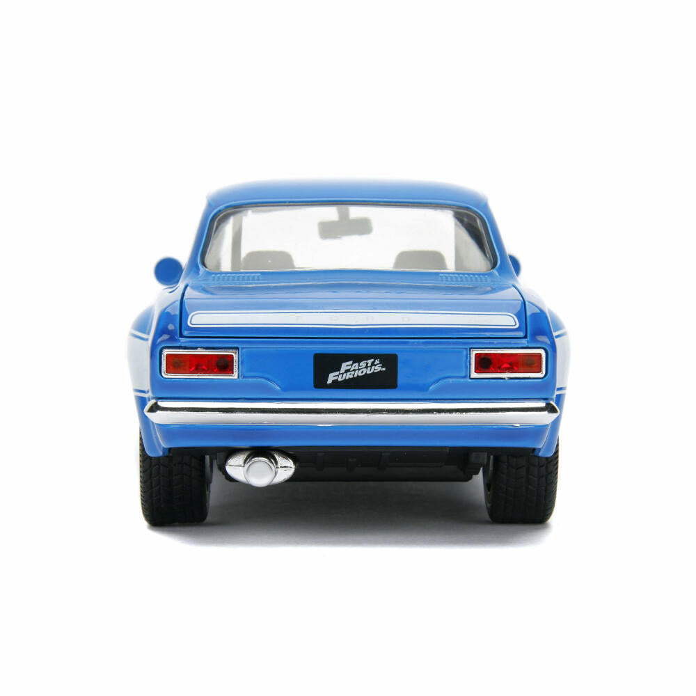 Jada Fast & Furious 1974 Ford Escort, model car, model car, model vehicle, scale 1:24, 253203024