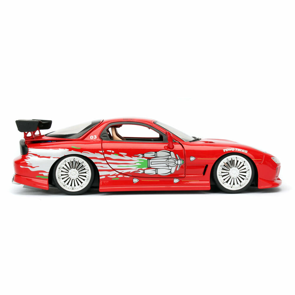Jada Fast & Furious 1993 Mazda RX-7, model car, model car, model vehicle, scale 1:24, 253203033