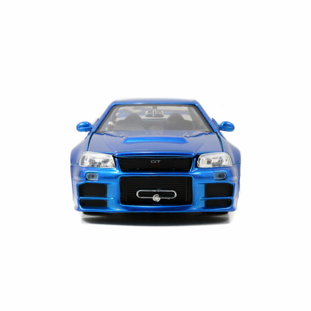 Jada Fast & Furious 2002 Nissan Skyline, model car, model car, model vehicle, scale 1:24, 253203045