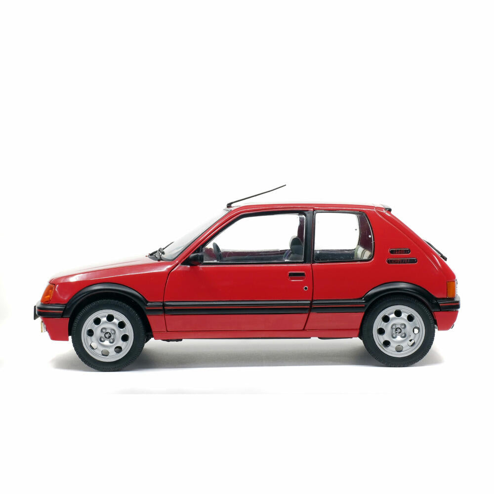 Solido Peugeot 205 GTI MK1 1988, model car, model, car, miniature, scale 1:18, red, 421184410