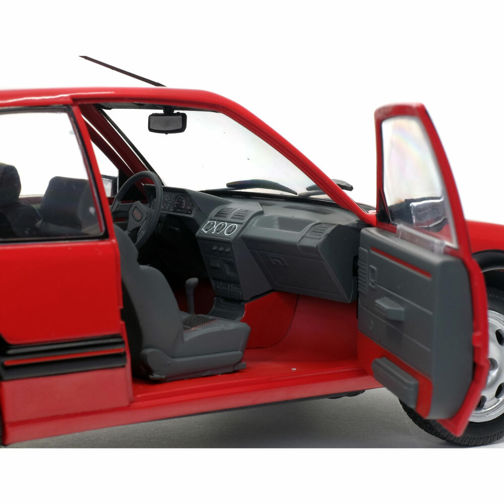 Solido Peugeot 205 GTI MK1 1988, model car, model, car, miniature, scale 1:18, red, 421184410
