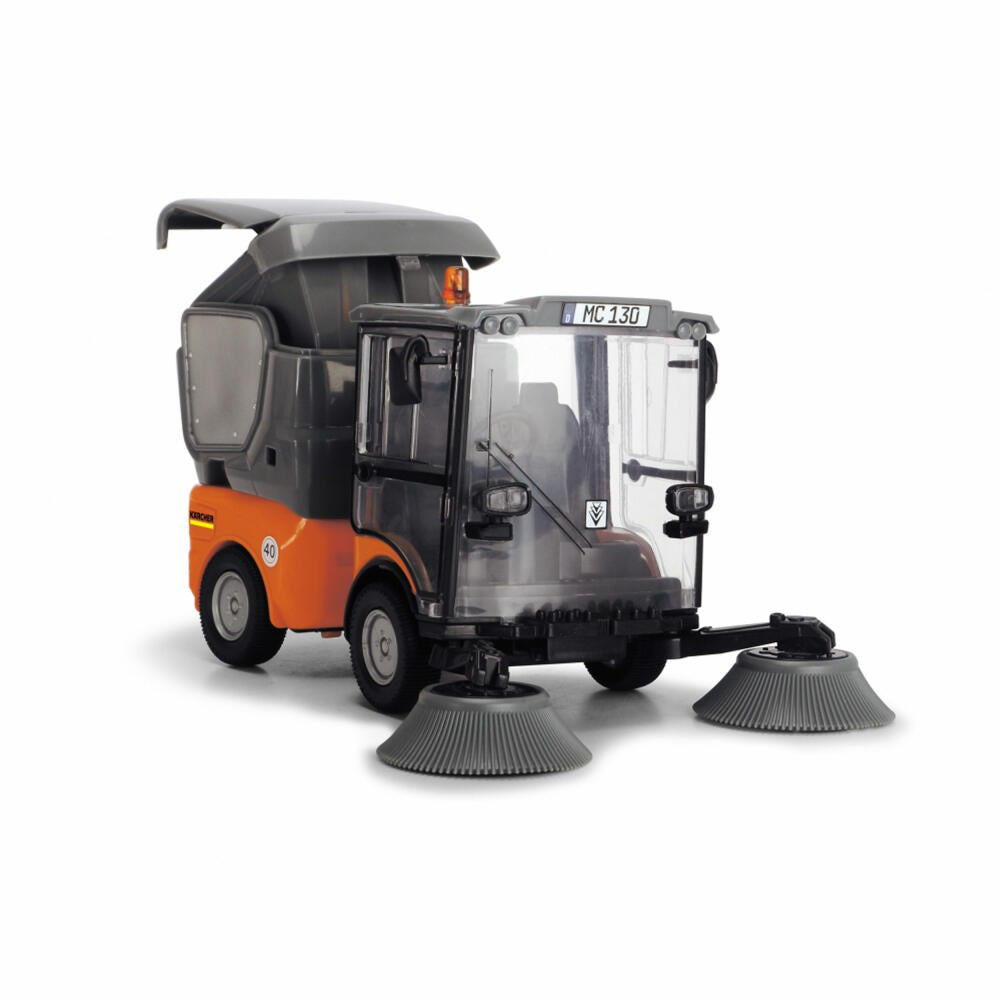 Dickie Toys Street Sweeper, Toy Sweeper, Cleaning Vehicle, Toy, 203834003