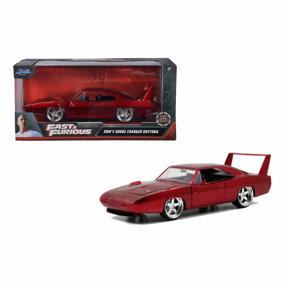 Jada Fast & Furious 1969 Dodge Charger, model car, model car, model vehicle, scale 1:24, 253203029
