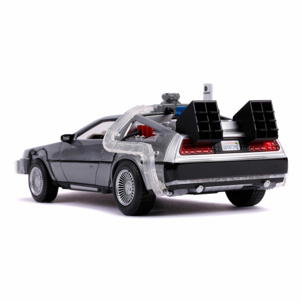Jada Time Machine Back to the Future 2, model car, model car, model vehicle, scale 1:24, 253255021