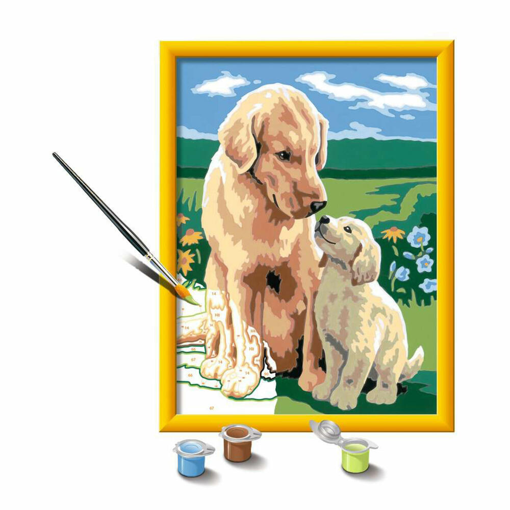 Ravensburger Malen nach Zahlen Mutterliebe D, Mal-Set für Kinder, 28476