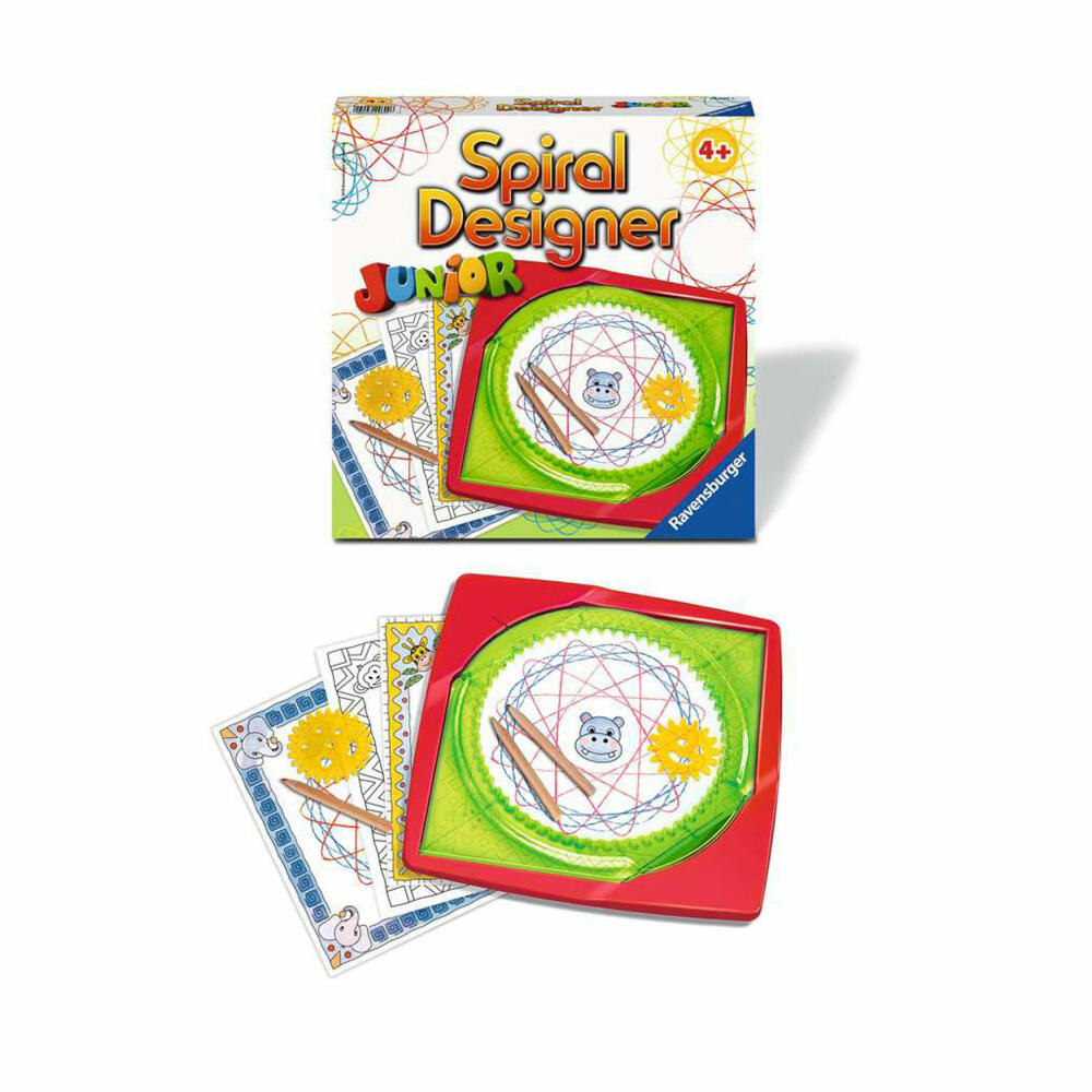 Ravensburger Kreativset Spiral-Designer Junior, Zeichnen lernen, 29699