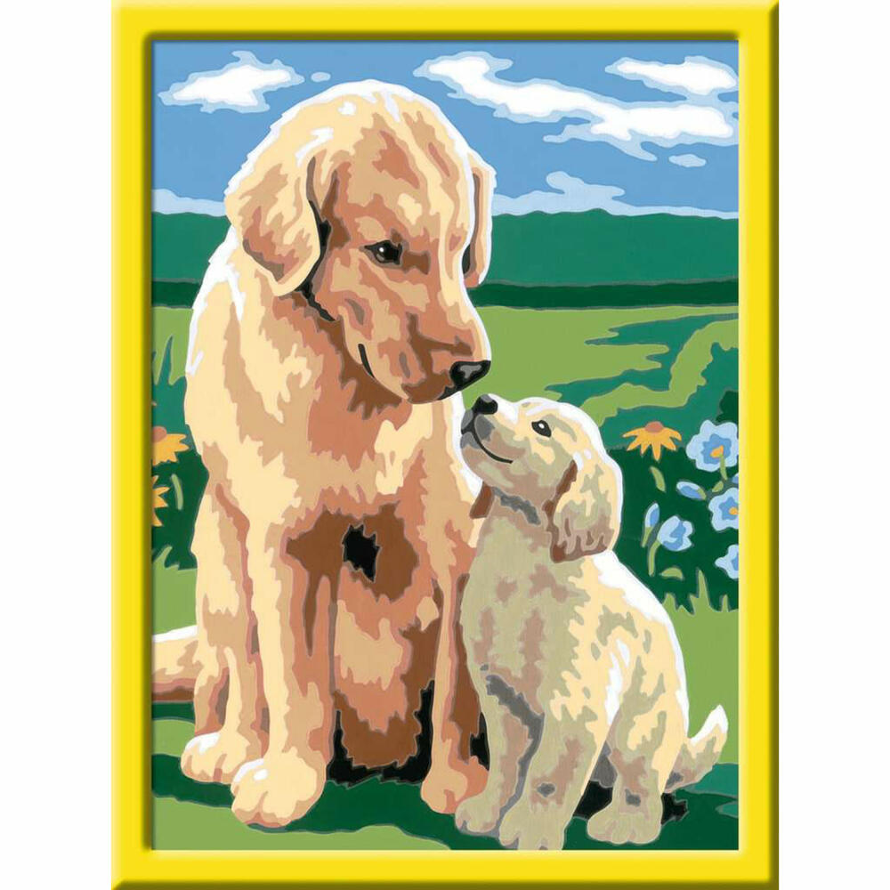 Ravensburger Malen nach Zahlen Mutterliebe D, Mal-Set für Kinder, 28476