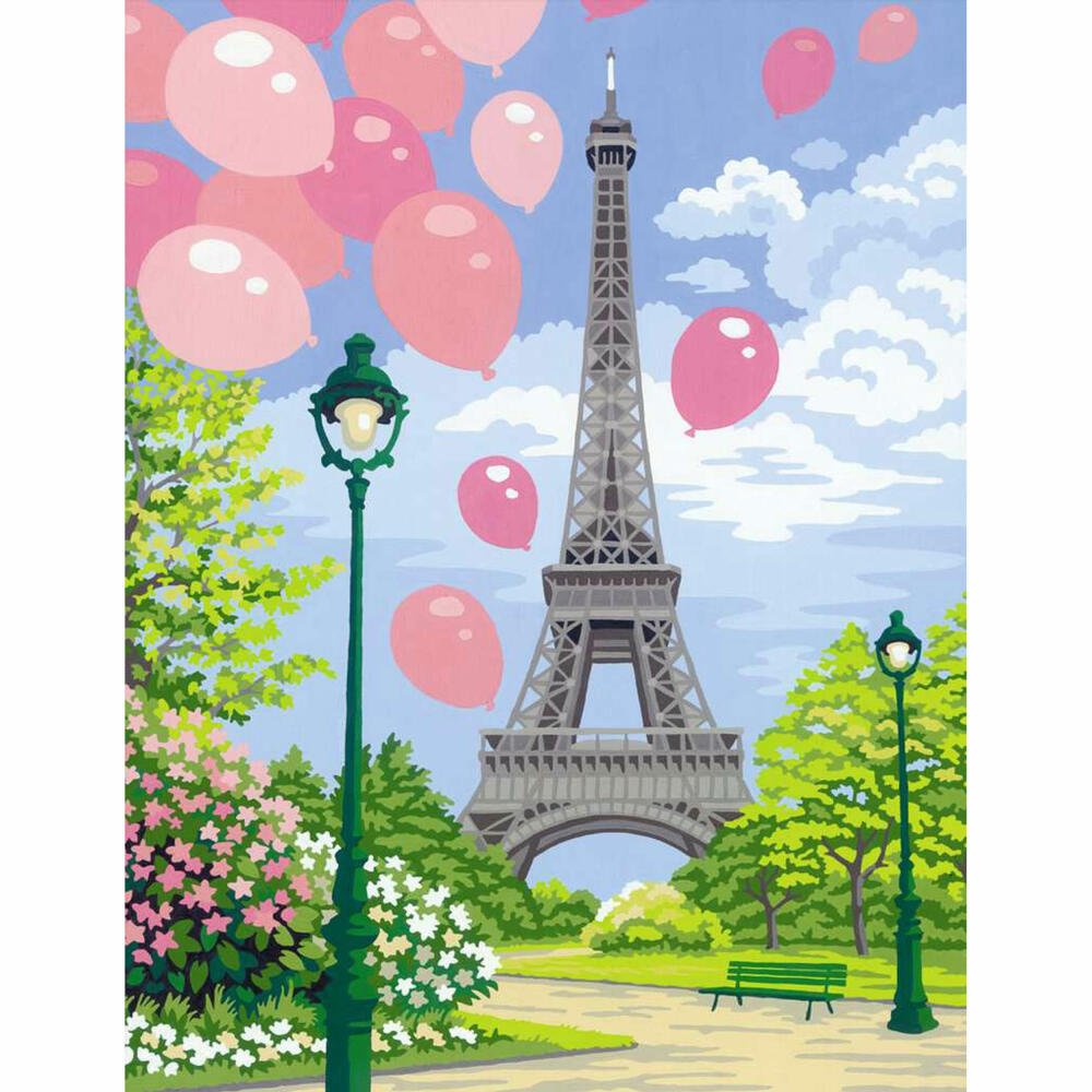 Ravensburger CreArt Spring in Paris, Malen nach Zahlen, Malset, Malvorlage, Malen, 28992
