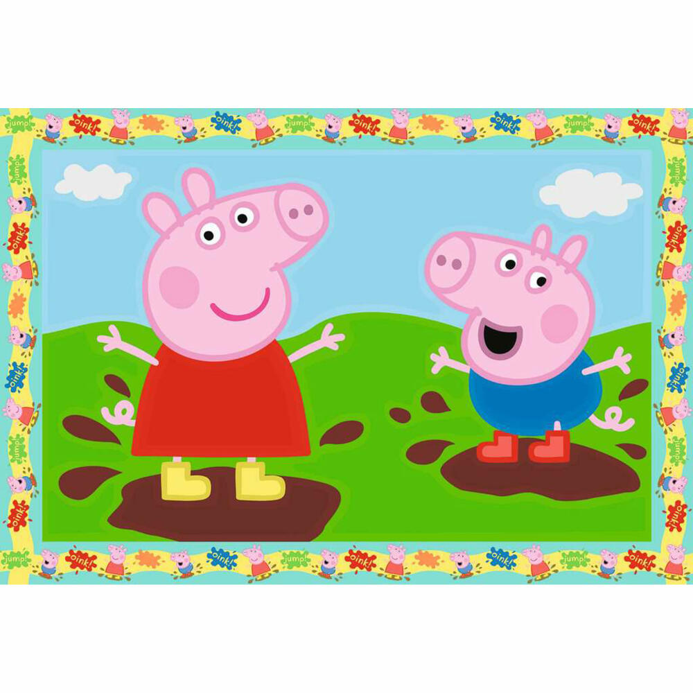 Ravensburger Malen nach Zahlen Peppa Pig, Mal-Set für Kinder, 28764