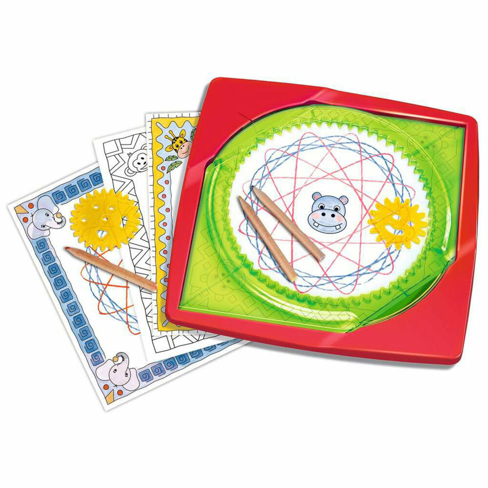 Ravensburger Kreativset Spiral-Designer Junior, Zeichnen lernen, 29699