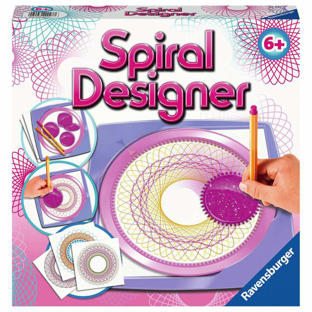 Ravensburger Creative Set Spiral Designer Girls, Learn to Draw, 29027