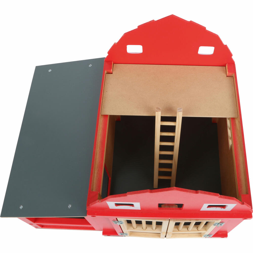 Legler small foot Scheune Alabama, Holzscheune, Stall, Spielwelt, Kinder Spielzeug, Holz, 8555