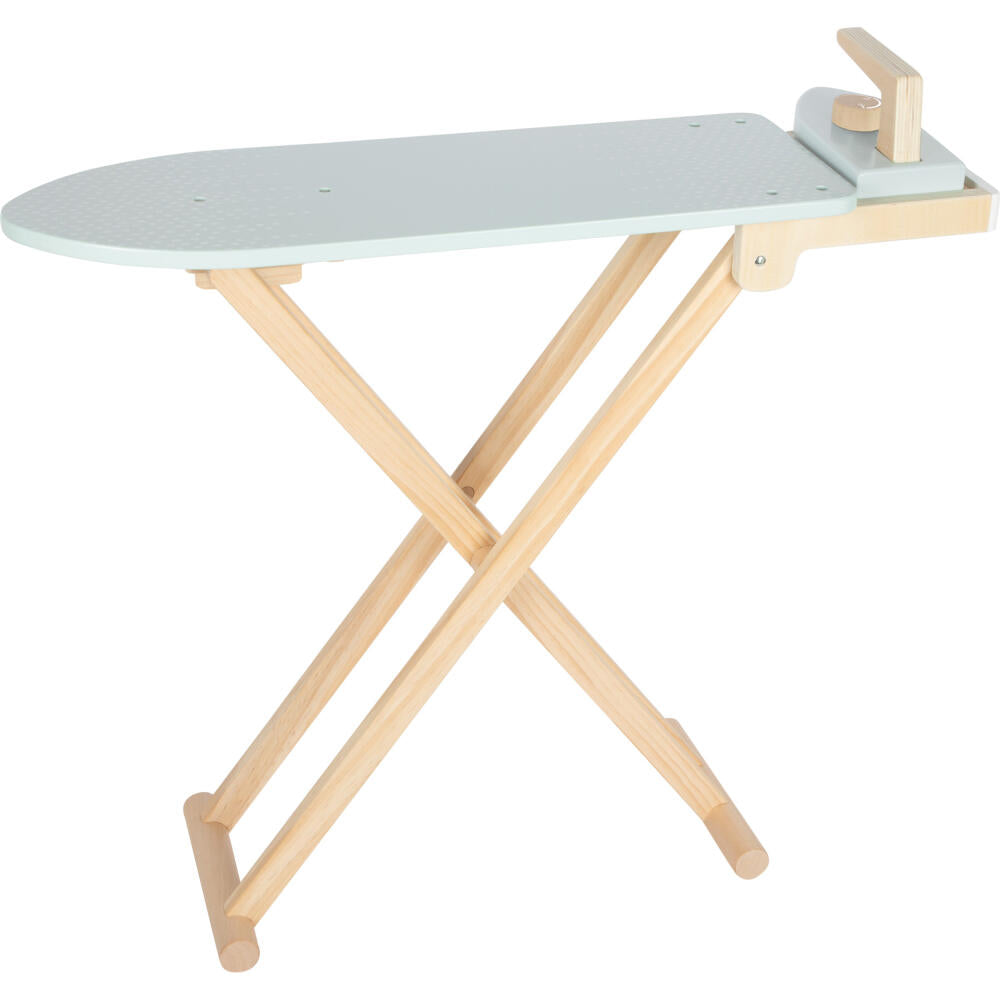 Legler Small Foot Ironing Board with Iron, Educational Toy, Children's Game, Wood, from 3 Years, 12480