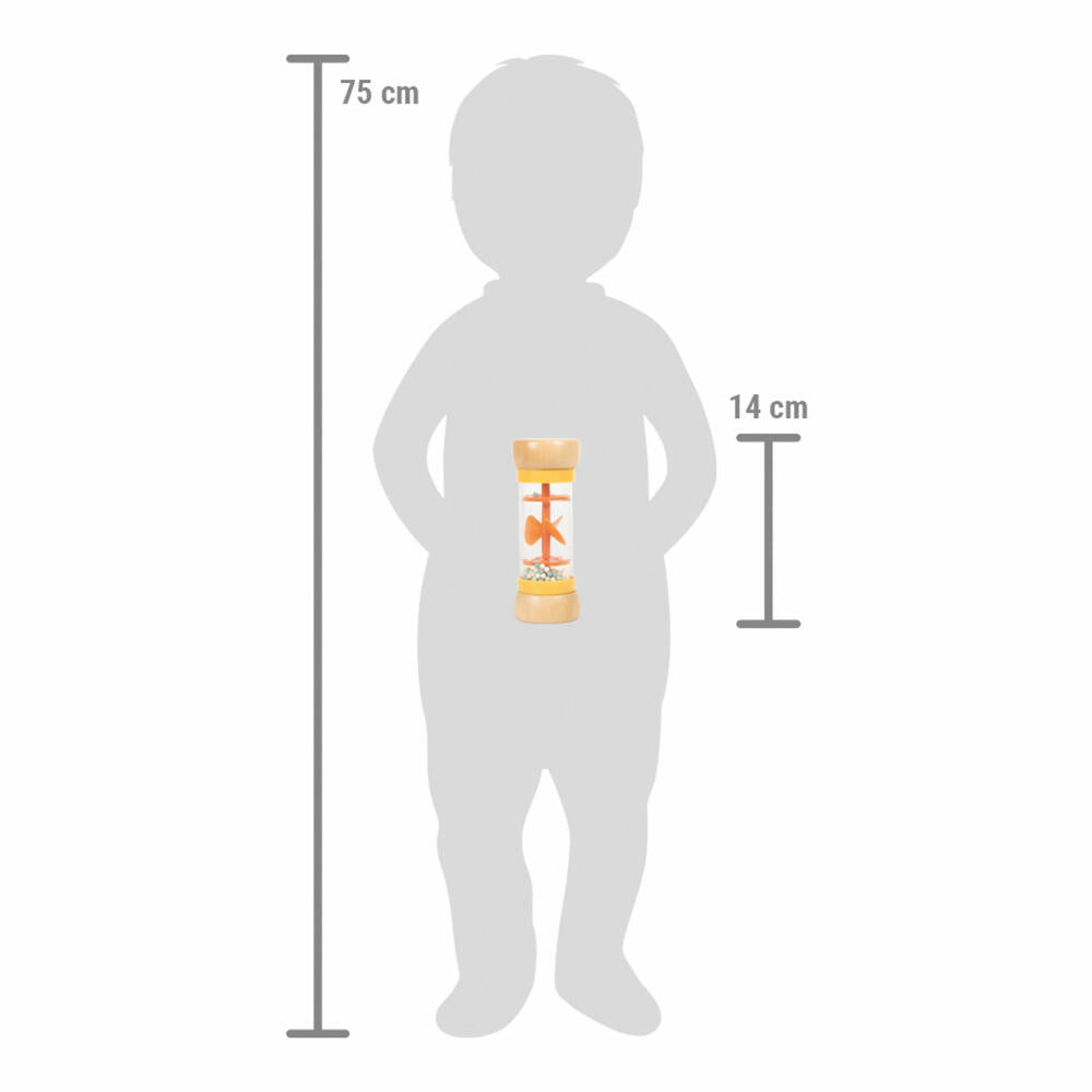 Legler Small Foot Regenmacher Rassel Safari, Instrument, ab 6 Monaten, 12458