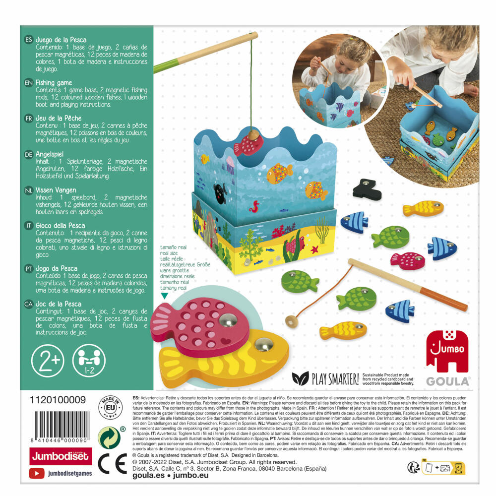 Jumbo Spiele GOULA Angelspiel, Kinderspiel, Geschicklichkeitsspiel, Kinder Spiel ab 2 Jahren, 1120100009