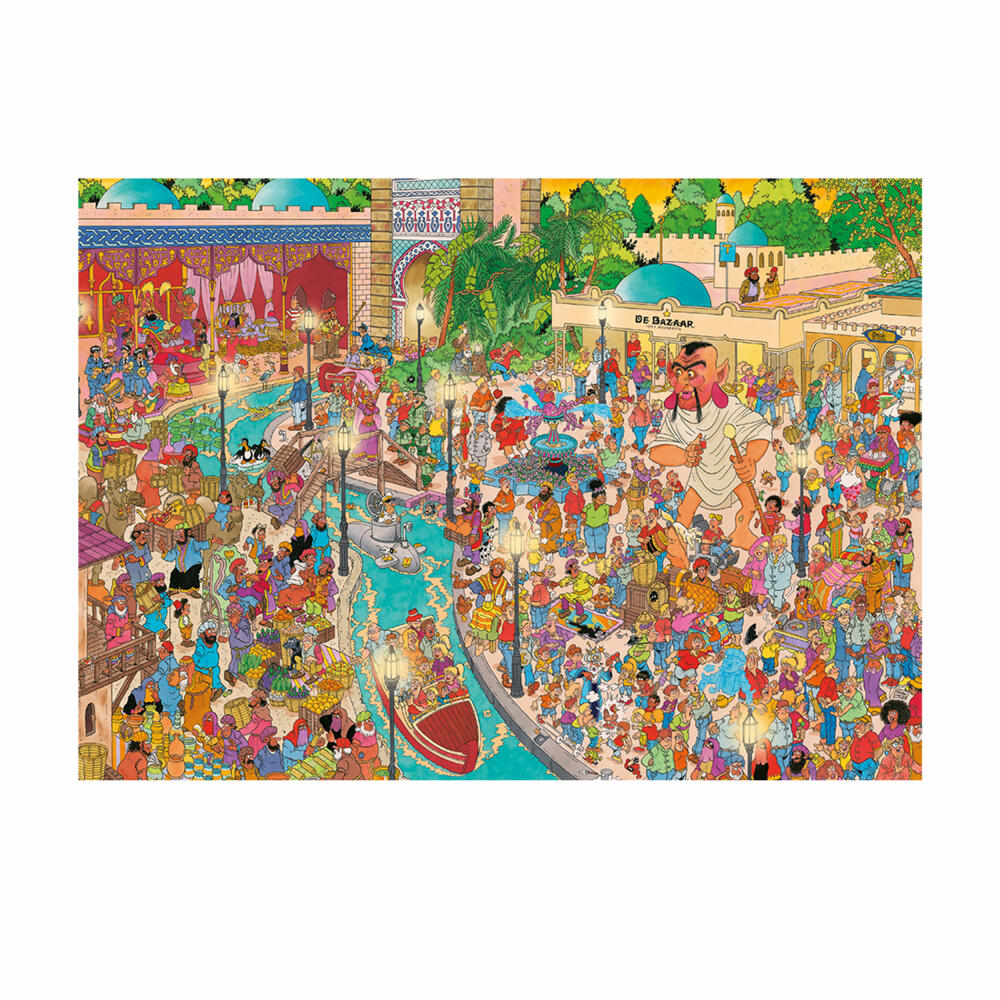 Jumbo Spiele Jan van Haasteren Fata Morgana Efteling, Comic Puzzle, Erwachsenenpuzzle, 1000 Teile, 1110100038