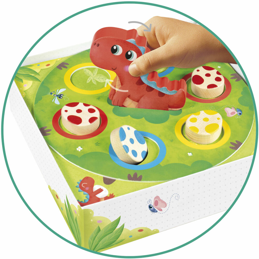 Jumbo Spiele GOULA Dino Mama, Kooperatives Spiel, Kinderspiel, Brettspiel, ab 2 Jahren, 1110100495