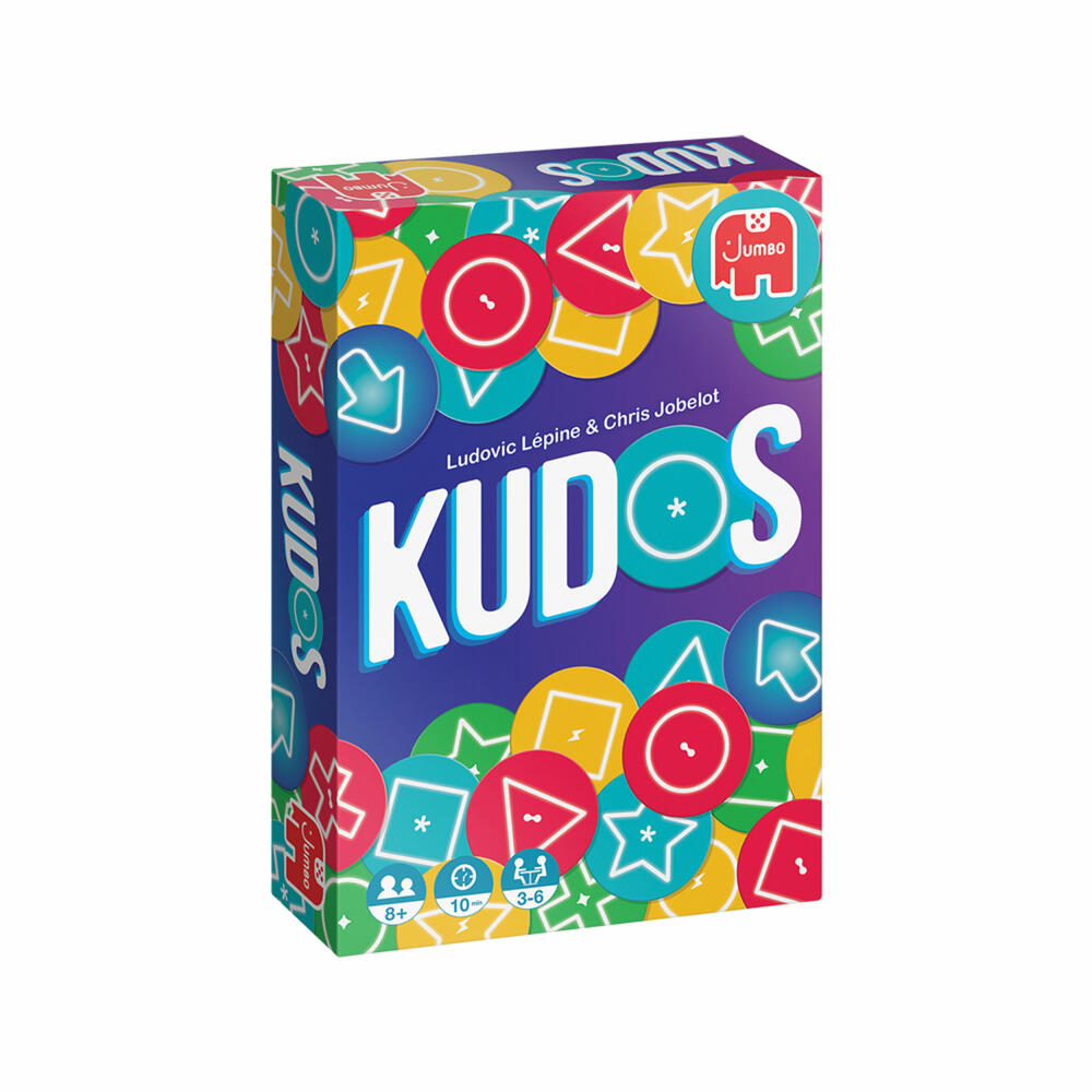 Jumbo Spiele Kudos, Strategiespiel, Gesellschaftsspiel, Legespiel, ab 8 Jahren, 1110100520