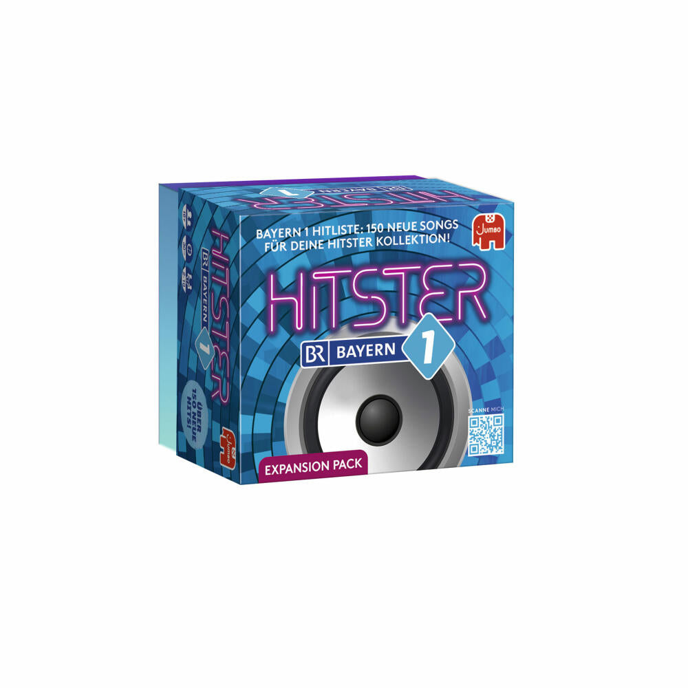 Jumbo Spiele Hitster Bayern 1, Erweiterung, Ergänzung, Musikspiel, Musik Spiel, ab 16 Jahren, 1110100472